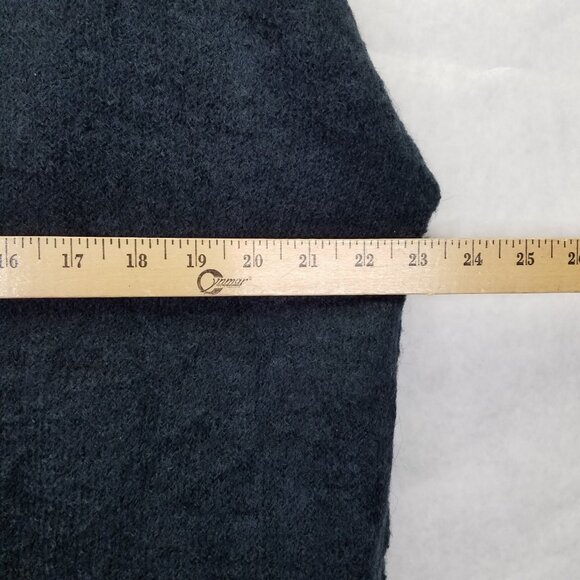 Ichi Ihamara Cardigan Women's Large Navy Blue Long Sleeve Open Sweater Alpaca - Picture 15 of 15